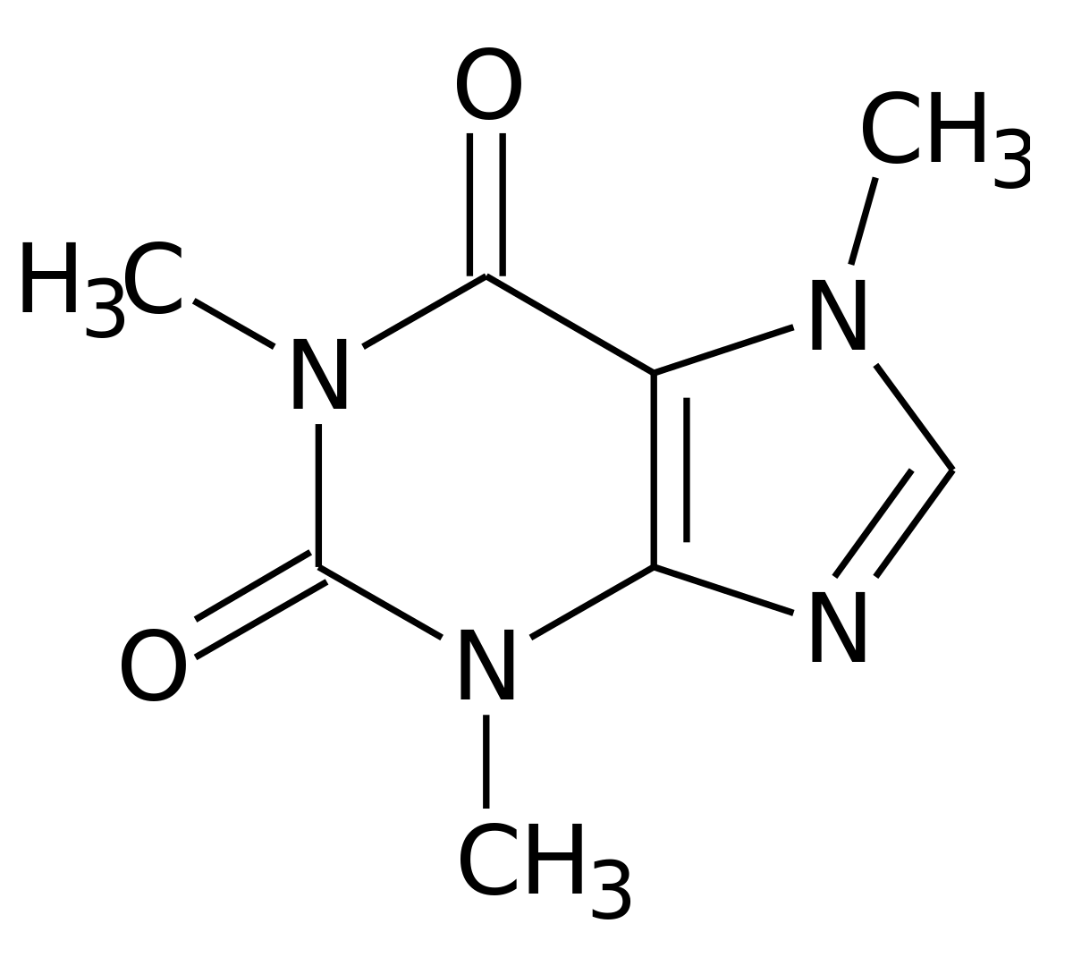 1200px Caffeina struttura.svg